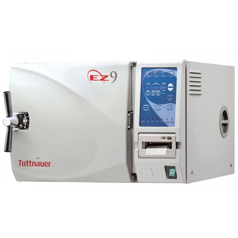Tuttnauer 9" Fully Automatic Autoclave With Printer EZ Series-Tuttnauer-HeartWell Medical