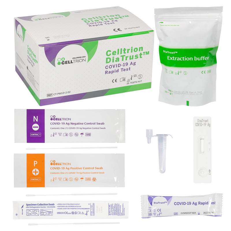 Celltrion DiaTrust COVID-19 Ag Rapid Test Box of 25-Celltrion-HeartWell Medical