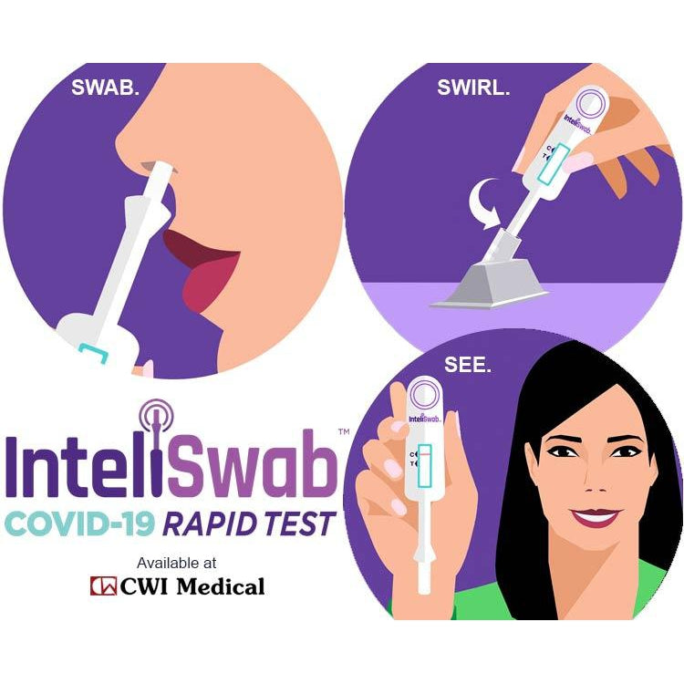 OraSure InteliSwab OTC COVID-19 Rapid Test-OraSure-HeartWell Medical