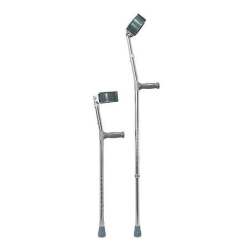 Mckesson Adult Steel Frame Forearm Crutches-Mckesson-HeartWell Medical