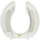 Big John Toilet Seat Open Front Less Cover White-Big John-HeartWell Medical