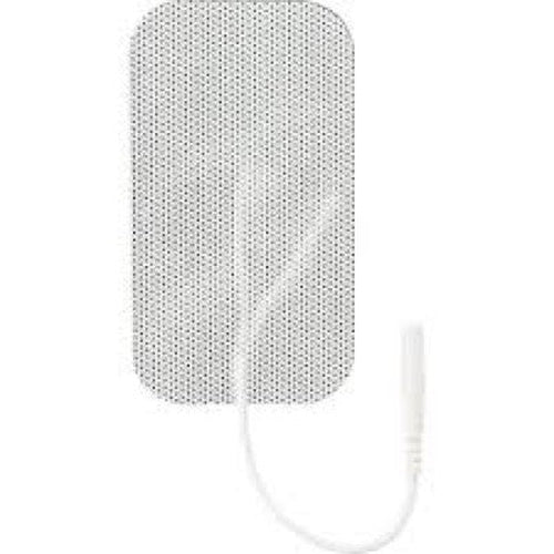 Roscoe Medical Premium White Cloth Electrodes Poly 2 x 3.5-Roscoe Medical-HeartWell Medical