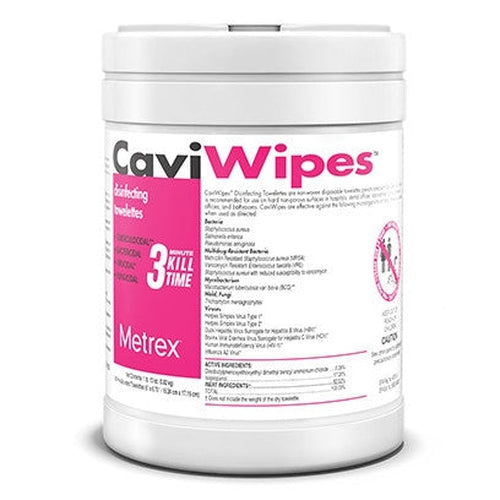 Metrex CaviWipes 6” x 6.75” 160 Wipes-Metrex-HeartWell Medical