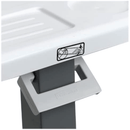 Carex Overbed Table With Wheels-Carex-HeartWell Medical