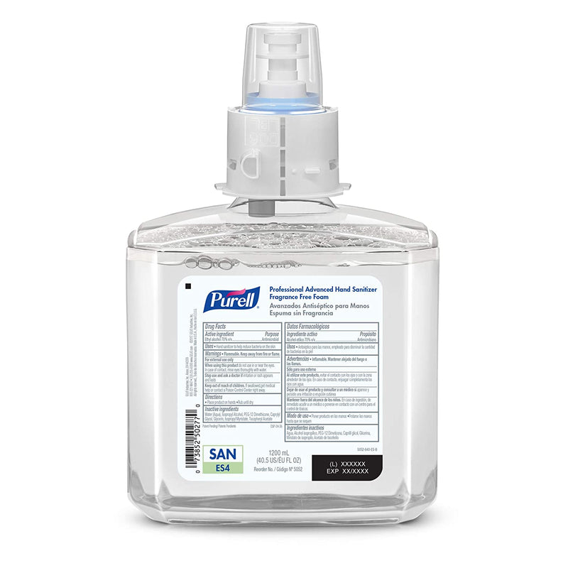 GOJO Healthcare Advanced Hand Sanitizer Gentle & Free Foam 1200 ml Clear-GOJO-HeartWell Medical