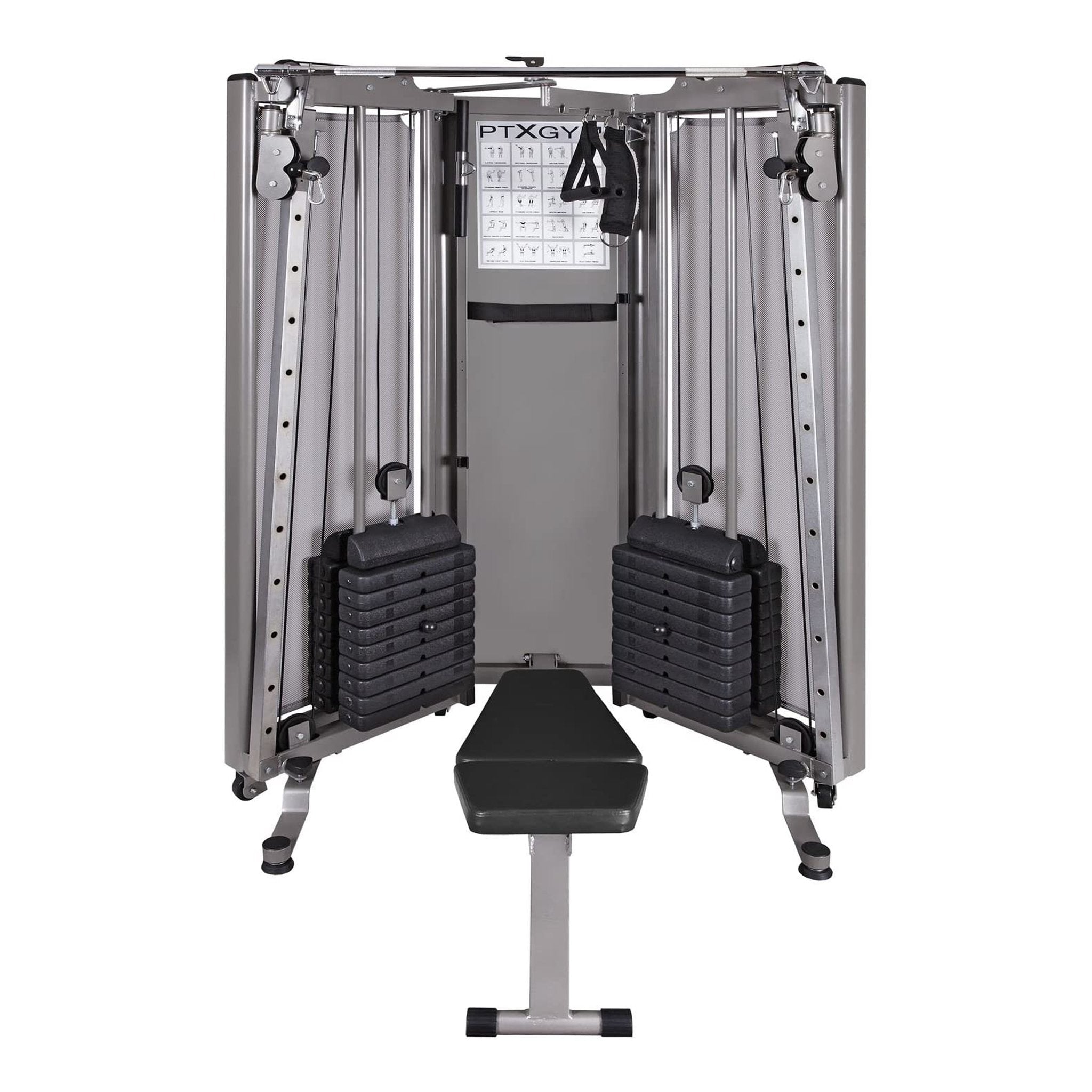 PTXGym PTX Gym Folding Functional Trainer Compact and Portable Home G