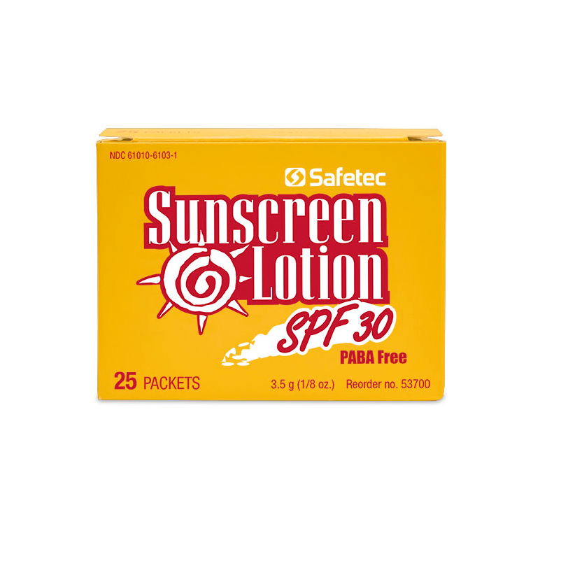 Sunscreen Lotion 1000 Packets SPF30+ and PABA-Free