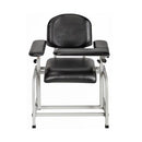Clinton Industries Blood Draw Chair, Padded Flip Armrest & Arms-Clinton Industries-HeartWell Medical