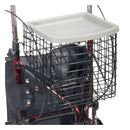 Drive Medical 3 Wheel Rollator Rolling Walker with Basket Tray and Pouch, Flame Red-Drive Medical-HeartWell Medical