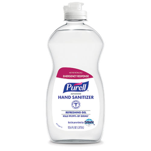 GOJO PURELL Advanced Hand Sanitizer Refreshing Gel 12.6 fl oz DAWN bottle-GOJO-HeartWell Medical