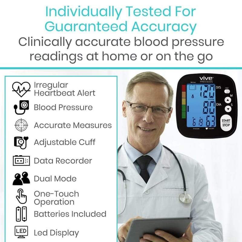 Vive Health Blood Pressure Monitor-Vive Health-HeartWell Medical