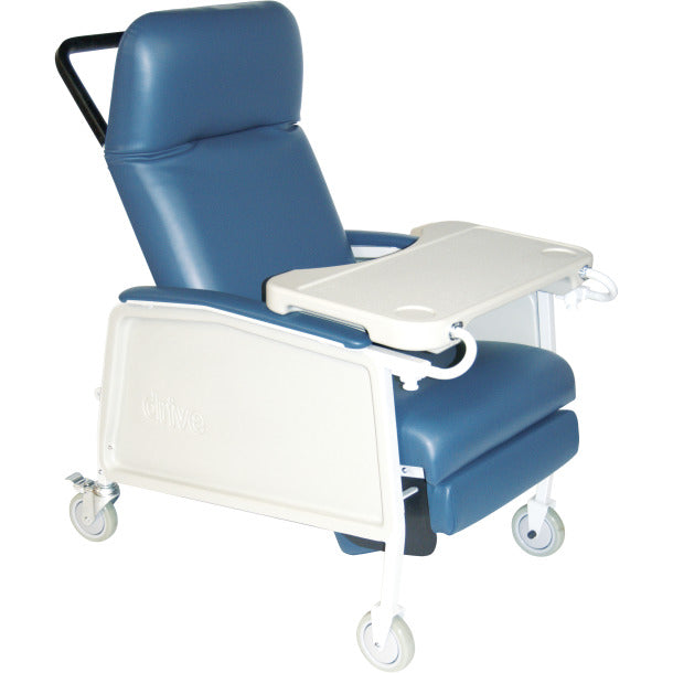 Drive Medical 3 Position Heavy Duty Bariatric Geri Chair Recliner Blue Ridge-Drive Medical-HeartWell Medical