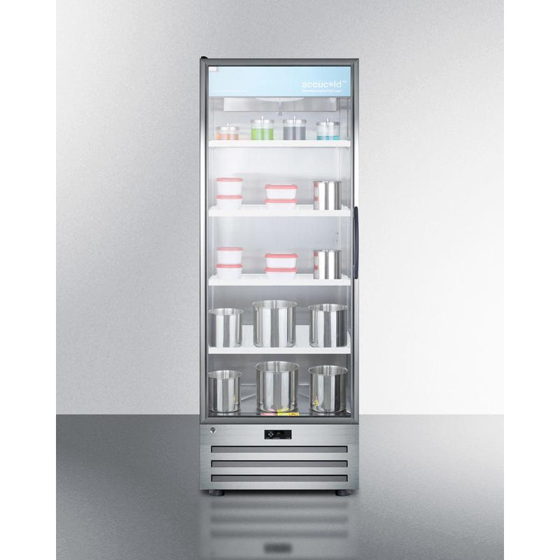 AccuCold Pharmaceutical Refrigerator, 28" Wide Full-Size, Glass Door-AccuCold-HeartWell Medical
