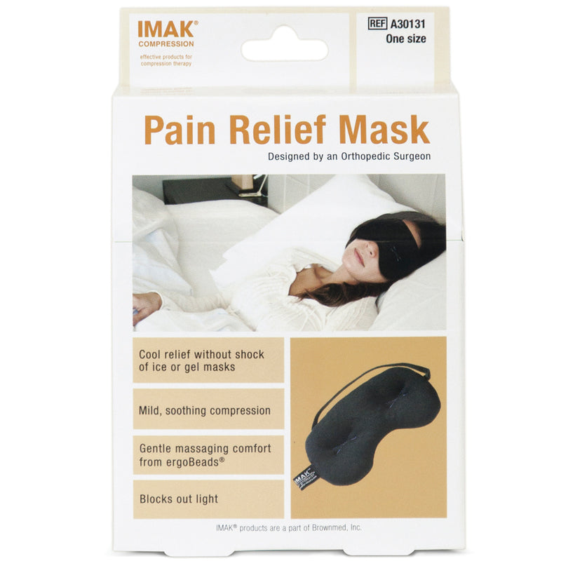 Brownmed IMAK Compression Pain Relief Ergobeads Eye Pillow-Brownmed-HeartWell Medical