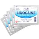 Dynarex Lidocaine Pain Relief Gel-Patch 10cmx14cm - 4%, 10cm x 14cm-Dynarex-HeartWell Medical