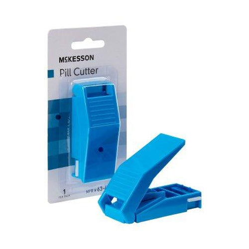 Mckesson Pill Cutter Hand Operated Blue-Mckesson-HeartWell Medical