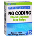 Prodigy Diabetes Care Blood Glucose Test Strips 50 Strips Box No Coding Required For All Prodigy Meters-Prodigy Diabetes Care-HeartWell Medical