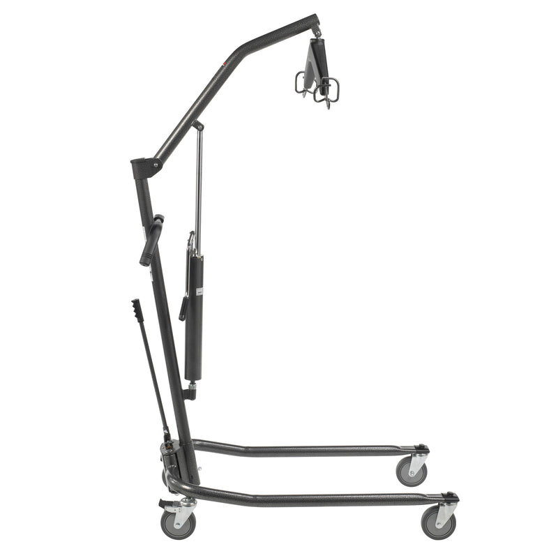 Drive Medical Hydraulic Patient Lift with Six Point Cradle, 5" Casters Silver Vein-Drive Medical-HeartWell Medical