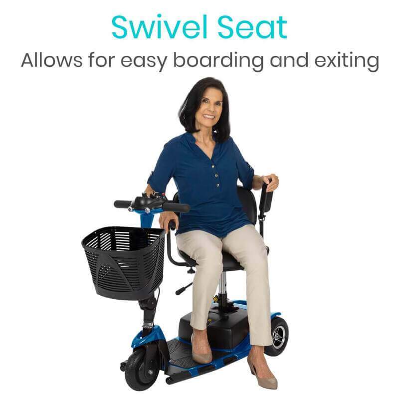 Vive Health 3 Wheel Mobility Scooter-Vive Health-HeartWell Medical
