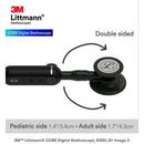 3M Littmann CORE Digital Stethoscope Black Chestpiece, Tube, Stem and Headset, 27 inch-3M-HeartWell Medical