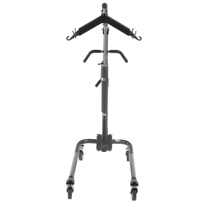 Drive Medical Hydraulic Patient Lift with Six Point Cradle, 5" Casters Silver Vein-Drive Medical-HeartWell Medical