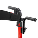 Drive Medical Nitro Duet Rollator Transport Chair Red-Drive Medical-HeartWell Medical