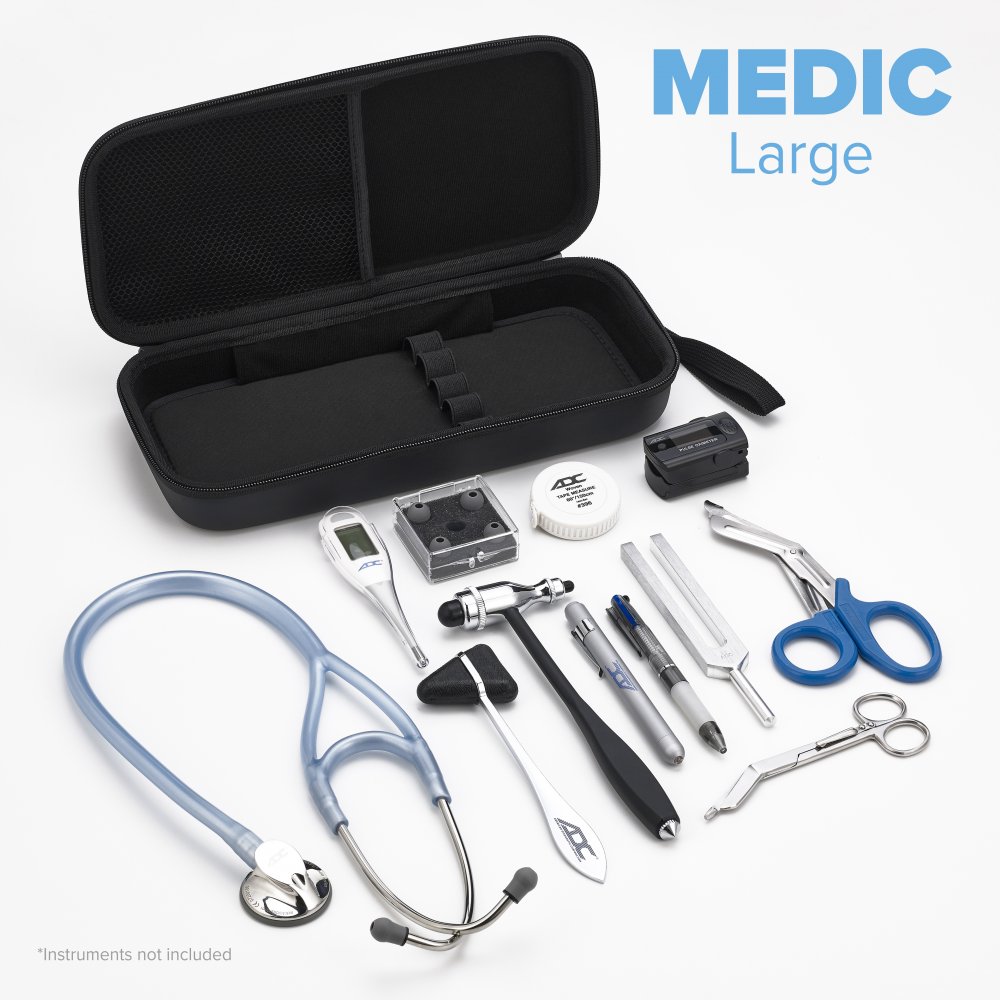 ADC 1028LBK MEDIC Medical Every-Day Instrument Carry Case Large