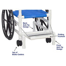 MJM International Multi-Purpose Shower and Aquatic Pool Transfer Chair-MJM International-HeartWell Medical