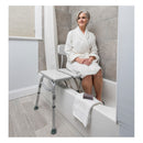 Drive Medical Splash Defense Transfer Bench with Curtain Guard Protection-Drive Medical-HeartWell Medical