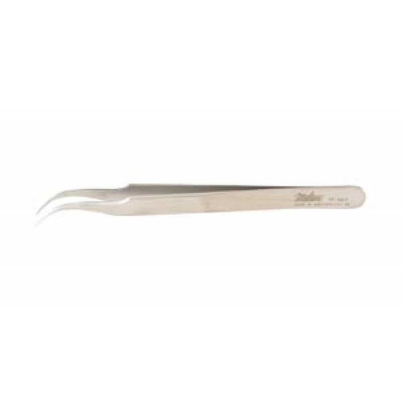Miltex Style 7 Jeweler Style Forceps, Fine Curved, 4½"-Miltex-HeartWell Medical