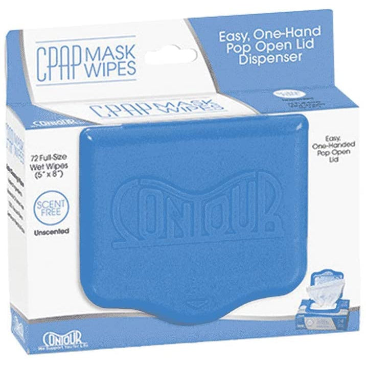 Contour CPAP Mask Wipes Unscented 72 CT-Contour-HeartWell Medical