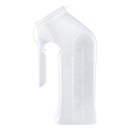 Mckesson Male Urinal 1 Quart / 1000 mL With Closure Single Patient Use-Mckesson-HeartWell Medical