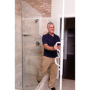 Stander Security Pole & Curve Grab Bar Black-Stander-HeartWell Medical