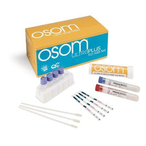 Sekisui Diagnostics OSOM Ultra Plus Flu A & B Test-Sekisui Diagnostics-HeartWell Medical
