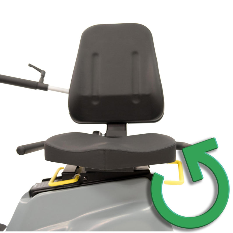 PhysioStep LXT Recumbent Linear Cross Trainer with Swivel Seat-PhysioStep-HeartWell Medical