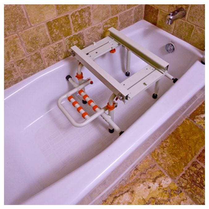 ShowerBuddy TubBuddy Bath Transfer Chair Standard Over the Bath-ShowerBuddy-HeartWell Medical