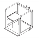 Seca Multi-Function Wheelchair and Handrail Scale-Seca-HeartWell Medical