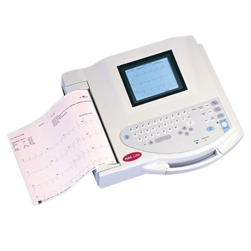 GE Healthcare Mac 1200 Interpretive EKG Machine Refurbished-GE Healthcare-HeartWell Medical