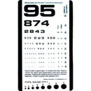 Graham Field Pocket Size Plastic Eye Chart 6 3/8" x 3 1/2"-Graham Field-HeartWell Medical