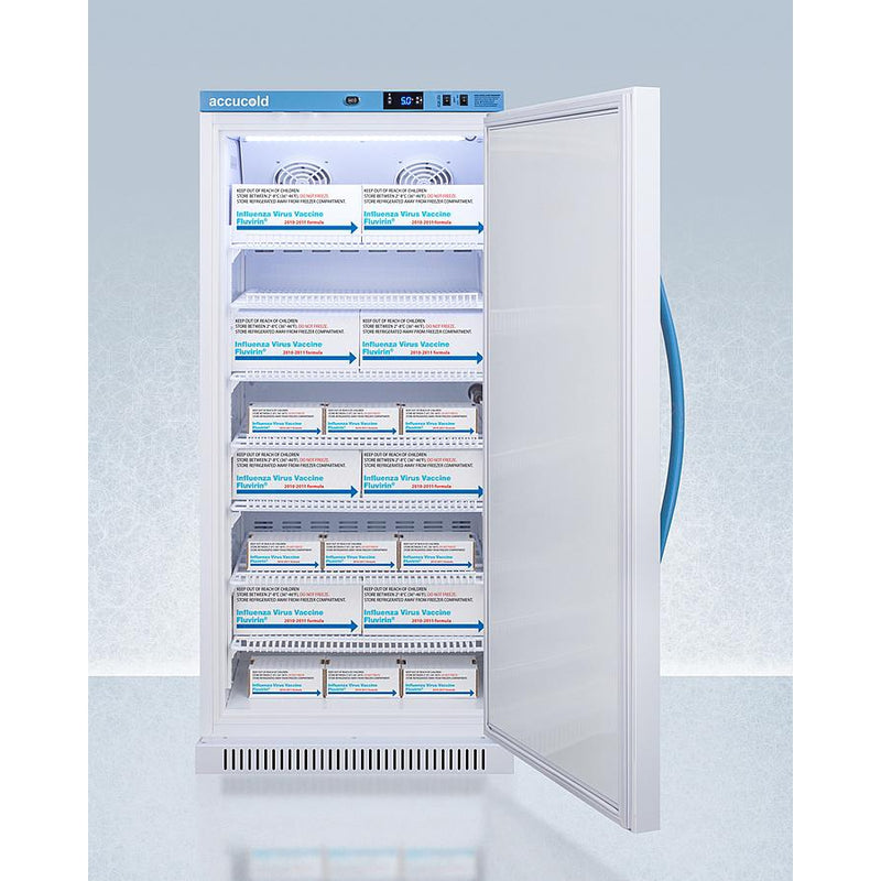 AccuCold 8 cu ft Upright Vaccine Refrigerator w/ Solid Door & Digital Data Logger-AccuCold-HeartWell Medical