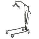 Drive Medical Hydraulic Patient Lift with Six Point Cradle, 5" Casters Silver Vein-Drive Medical-HeartWell Medical