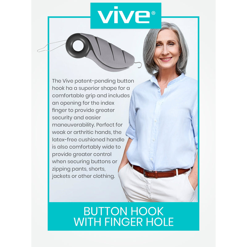 Vive Health Button Hook Model V-Vive Health-HeartWell Medical