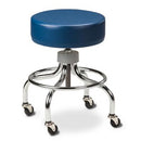 Clinton Industries Chrome Base Stool-Clinton Industries-HeartWell Medical