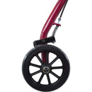 ProBasics Aluminum Rollator with 6-inch Wheels, Burgundy-ProBasics-HeartWell Medical