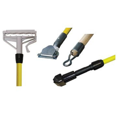 Pro Advantage Mop Handles, 1” X 60”, Easy Change, Fiberglass-Pro Advantage-HeartWell Medical