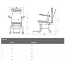 Rice Lake Mechanical Chair Scale-Rice Lake-HeartWell Medical