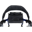 Voyager Adjustable Height Euro-Style Rollator, Cobalt Blue-Voyager-HeartWell Medical