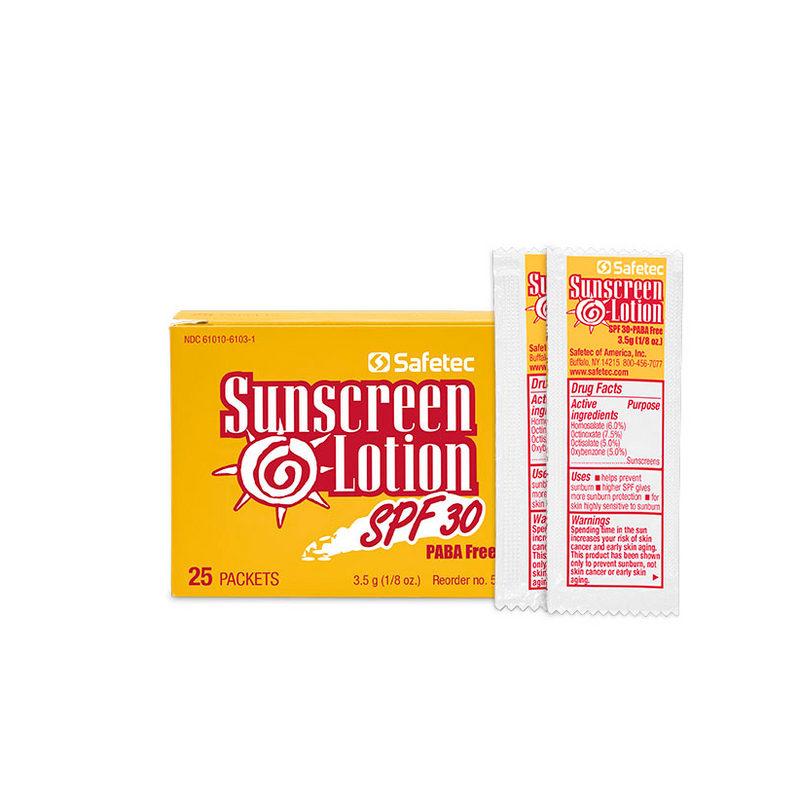 Safetec Sunscreen Lotion 3.5g Pouch-Safetec-HeartWell Medical