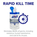 GOJO Purell Healthcare Surface Disinfecting Wipes, 110ct Canister-GOJO-HeartWell Medical