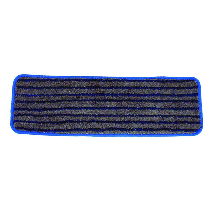 Pro Advantage Microfiber Scrubber Pad, 5" X 18", Blue/gray-Pro Advantage-HeartWell Medical